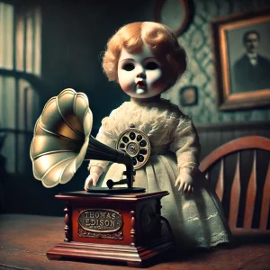Edison eerie talking doll