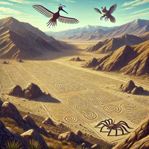 Nasca Lines ancient geoglyphs