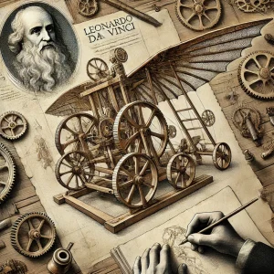 Da Vinci flying machine