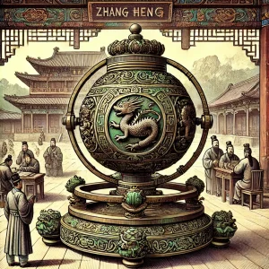 Ancient Chinese earthquake detector