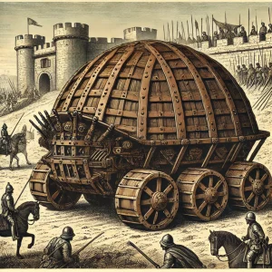 Renaissance war turtle invention